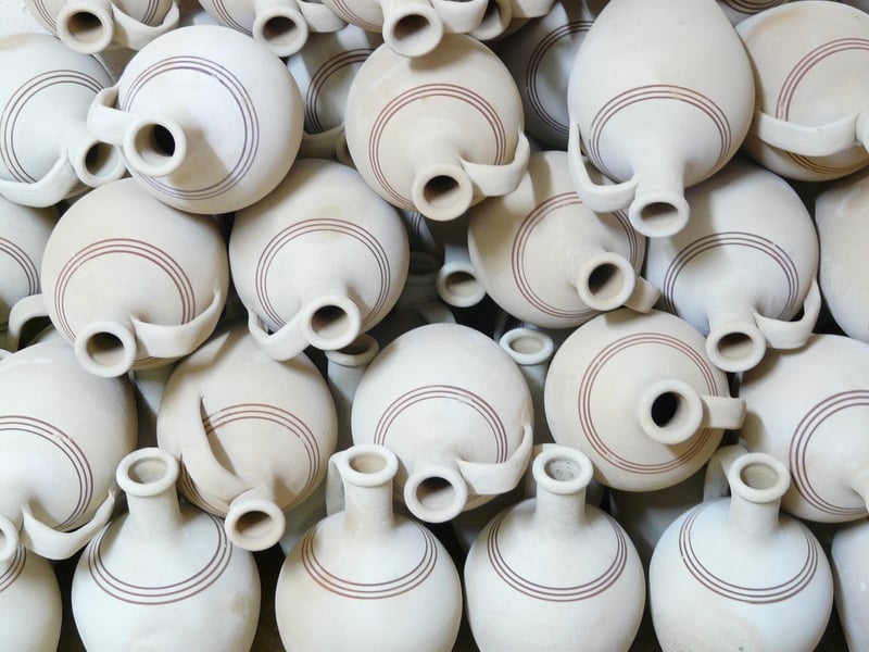 Handmade ceramic mugs